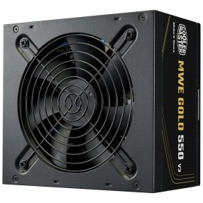   Cooler Master MWE Gold 550 V3 ATX 3.1 nem moduláris tápegység, 80+ Gold, 550W - MPE-5502-ACAAG-3BEU