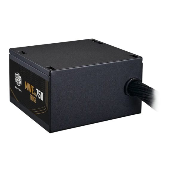 Cooler Master MWE Bronze 750 V3 750W tápegység 80 Plus Bronze tanúsítvánnyal és ATX 3.1 támogatással.