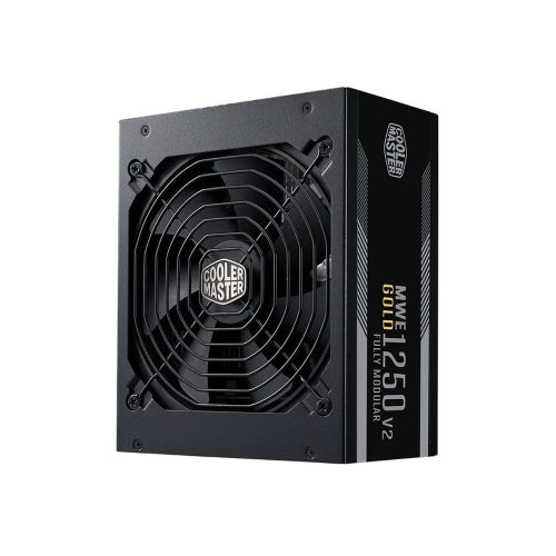Cooler Master MWE Gold 1250 V2 ATX 3.1 teljesen moduláris 80 Plus Gold tápegység