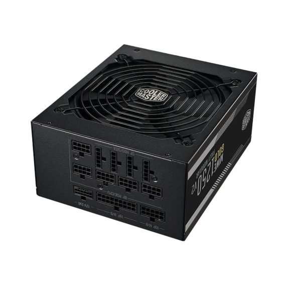 Cooler Master MWE Gold 1250 V2 ATX 3.1 teljesen moduláris 80 Plus Gold tápegység