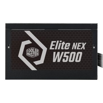   Cooler Master Elite NEX White W500 tápegység, 500W, 80 PLUS White, fekete - MPW-5001-ACBW-BE1