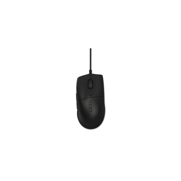 NZXT Lift 2 Ergo fekete gamer egér 8K polling rate-tel és 26 000 DPI szenzorral.