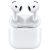 Apple AirPods 4 fülhallgató USB‑C töltőtokkal, aktív zajkioltással, fehér színben.