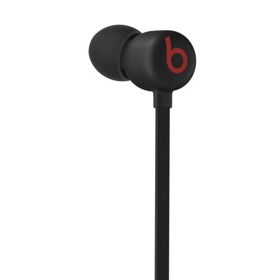 Apple Beats Flex All-Day fülhallgató fekete színben, vezeték nélküli nyakpántos kialakítással.