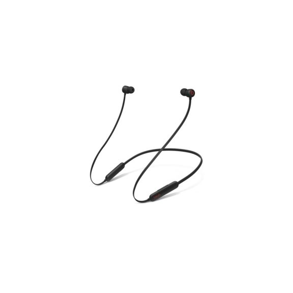 Apple Beats Flex All-Day fülhallgató fekete színben, vezeték nélküli nyakpántos kialakítással.