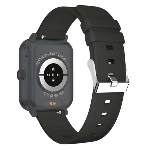 myPhone WATCH Classic 2 okosóra, fekete