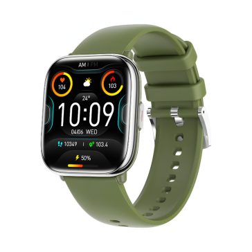 myPhone WATCH Pastel okosóra, ezüst/oliva zöld