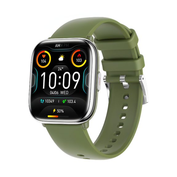 myPhone WATCH Pastel okosóra, ezüst/oliva zöld