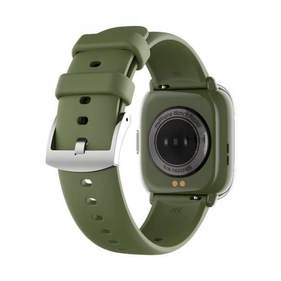 myPhone WATCH Pastel okosóra, ezüst/oliva zöld