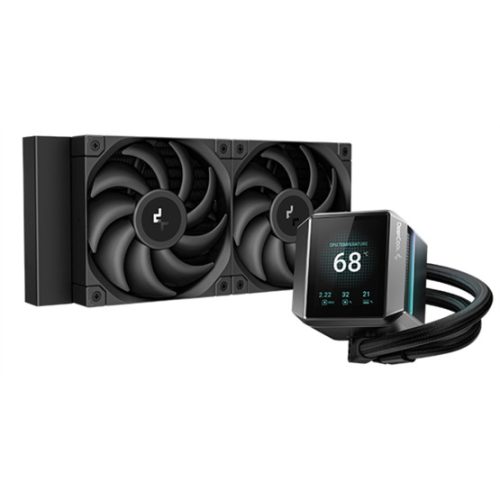 DeepCool MYSTIQUE 240 - Vízhűtés - R-LX550-BKDSNC-G-1