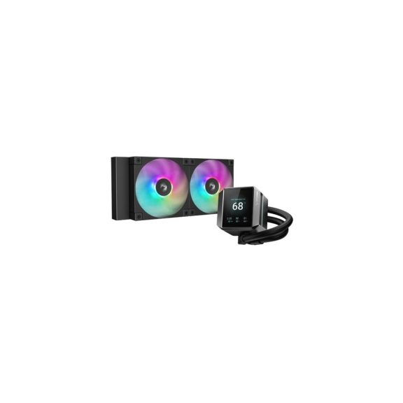 DeepCool MYSTIQUE 240 ARGB - Vízhűtés - R-LX550-BKADSNC-G-1