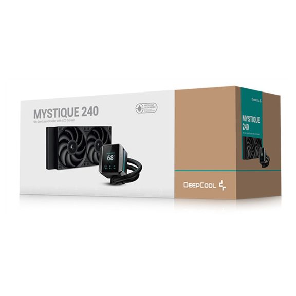 DeepCool MYSTIQUE 240 - Vízhűtés - R-LX550-BKDSNC-G-1