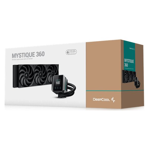 DeepCool MYSTIQUE 360 - Vízhűtés - R-LX750-BKDSNMP-G-1