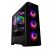 Zalman N5 TF számítógépház 4 db Spectrum RGB ventilátorral és edzett üveg előlappal