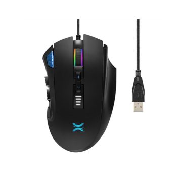   NOXO Nightmare Gaming egér 5000dpi, RGB - Dobozsérült termék