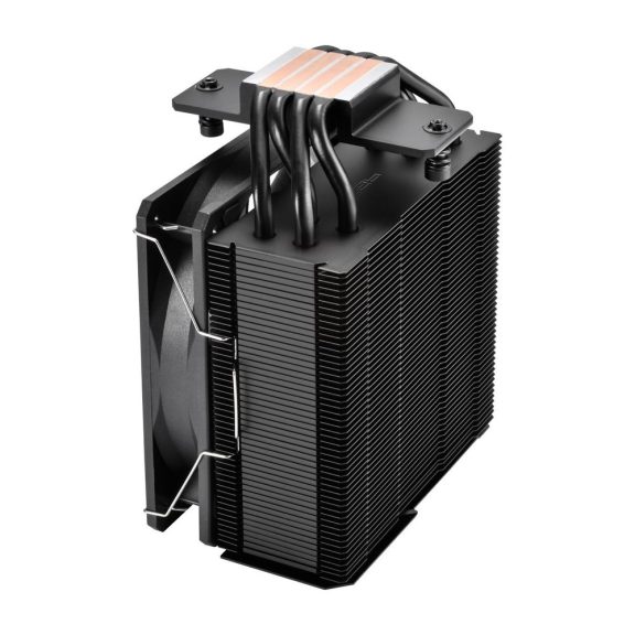 FSP NP5-B processzorhűtő, 200 W, 4 hőcső, 120 mm PWM ventilátor, 151 mm, fekete