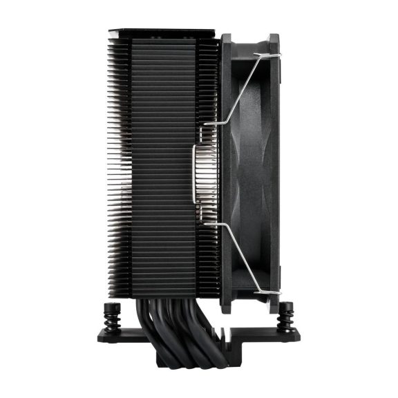 FSP NP5-B processzorhűtő, 200 W, 4 hőcső, 120 mm PWM ventilátor, 151 mm, fekete