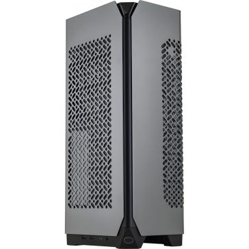 Cooler Master NCORE 100 MAX mini-ITX ház sötétszürke színben, AIO-val és táppal