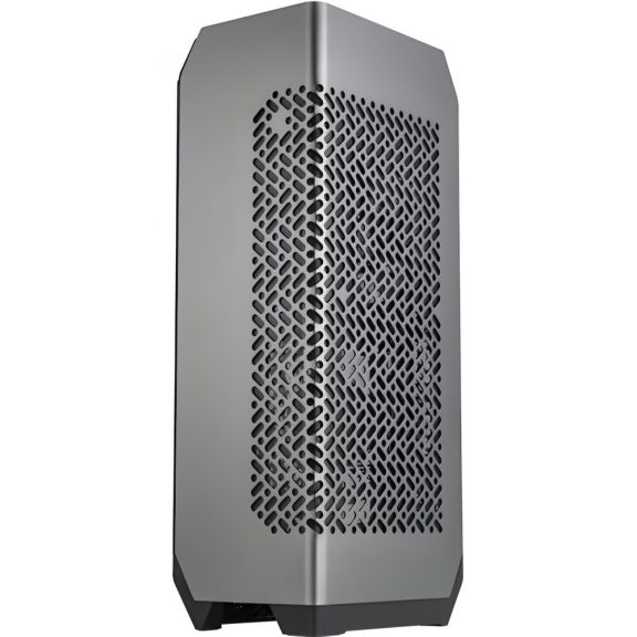 Cooler Master NCORE 100 MAX mini-ITX ház sötétszürke színben, AIO-val és táppal