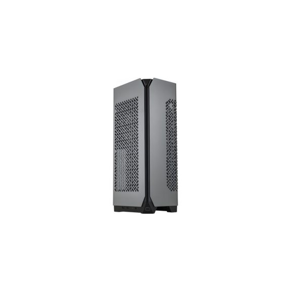 Cooler Master NCORE 100 MAX mini-ITX ház sötétszürke színben, AIO-val és táppal
