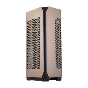 Cooler Master NCORE 100 MAX Bronze Edition mini-ITX ház bronz színben, AIO-val és táppal