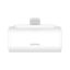 Baseus Compact 5000mAh 20W Powerbank beépített iPhone csatlakozóval, fehér