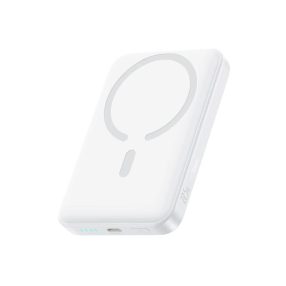 Baseus EnerFill FM11 10000mAh mágneses power bank fehér színben iPhone-hoz