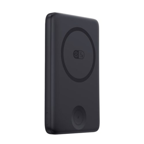 Baseus EnerFill FT11 vezeték nélküli powerbank iPhone & Apple Watch 10000 mAh, 27W, fekete + 60W USB Type-C, 30cm kábel