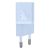 Baseus GaN5 Mini hálózati gyorstöltő 30W, USB Type-C, kék + 100W USB Type-C, 1m kábel
