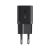 Baseus GaN5 Mini hálózati gyorstöltő 25W, USB Type-C, fekete + 100W USB Type-C, 1m kábel