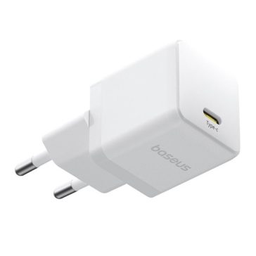 Baseus Palm hálózati gyorstöltő 20W, USB Type-C, fehér