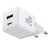 Baseus Palm hálózati gyorstöltő, 20W, USB Type-C + USB Type-A, fehér