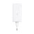 Baseus GaN6 Pro hálózati gyorstöltő 100W, 2×USB Type-C + 2×USB Type-A, fehér + 100W USB Type-C, 1m kábel