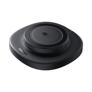   Baseus EnerFill FF11 vezeték nélküli töltő 15W,fekete + 20W hálózati gyorstöltő + USB Type-C, 1m kábel