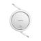 Baseus Free2Draw Mini USB Type-C, 100W automata behúzós kábel, 1m, fehér