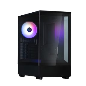   Zalman P10 Black microATX miditorony számítógépház, fekete