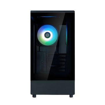   Zalman P10 Black microATX miditorony számítógépház, fekete