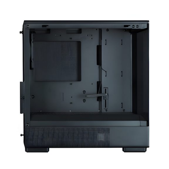 Zalman P10 Black microATX miditorony számítógépház, fekete