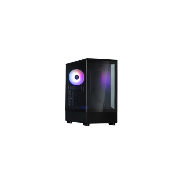 Zalman P10 Black microATX miditorony számítógépház, fekete