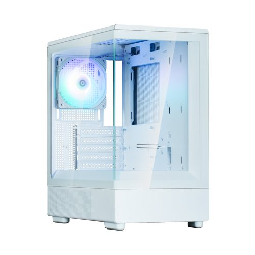 Zalman P10 WHITE microATX minitorony számítógépház, fehér
