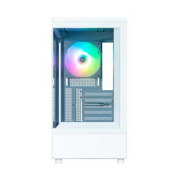   Zalman P10 WHITE microATX minitorony számítógépház, fehér