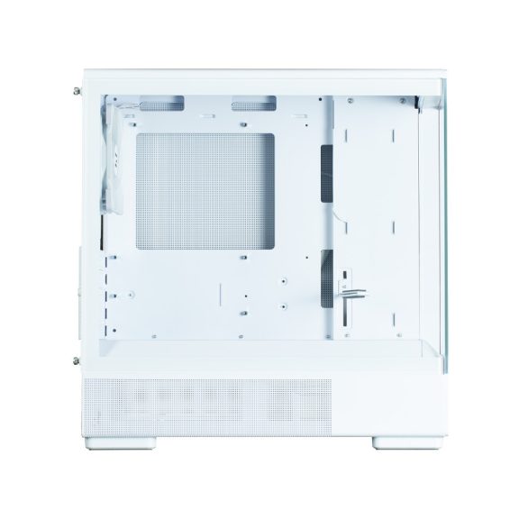 Zalman P10 WHITE microATX minitorony számítógépház, fehér