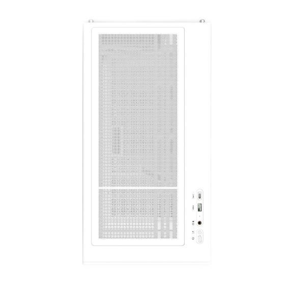 Zalman P10 WHITE microATX minitorony számítógépház, fehér