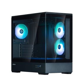   Zalman P30 Black V2 microATX minitorony számítógépház, fekete