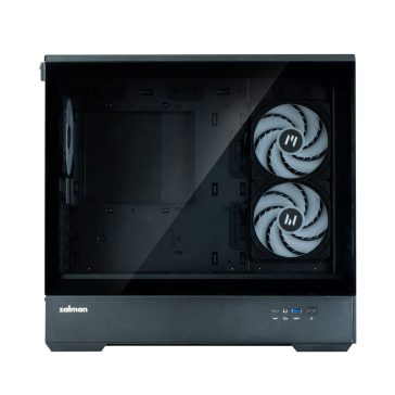   Zalman P30 Black V2 microATX minitorony számítógépház, fekete