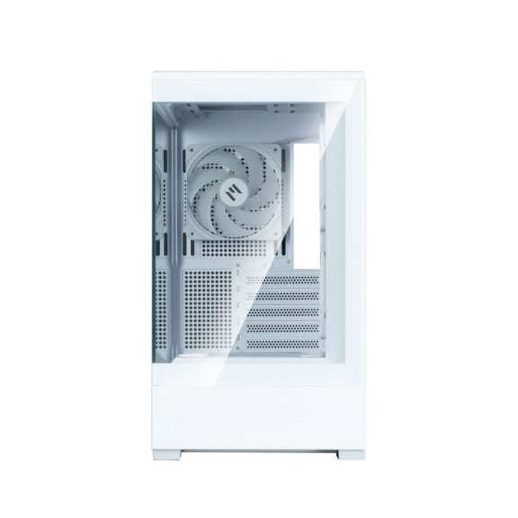 Zalman P30 White V2 microATX minitorony számítógépház, fehér 