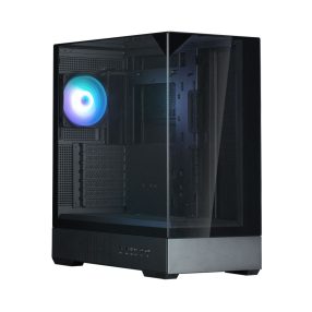   Zalman P40 Prism BLACK ATX miditorony számítógépház, fekete