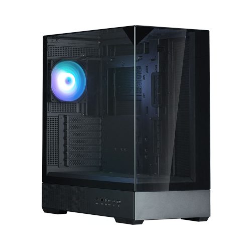 Zalman P40 Prism BLACK ATX miditorony számítógépház, fekete