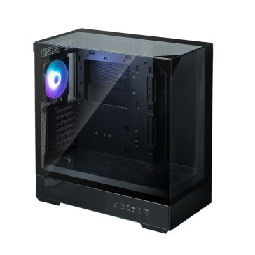   Zalman P40 Prism BLACK ATX miditorony számítógépház, fekete