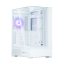 Zalman P40 Prism WHITE ATX miditorony számítógépház, fehér